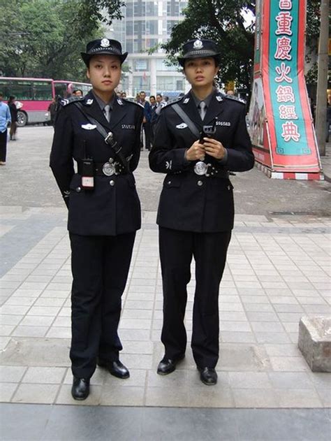 China Police Women Female Cop Female Police Officers Police