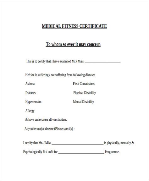 Australian Doctors Certificate Template 5 Templates Example