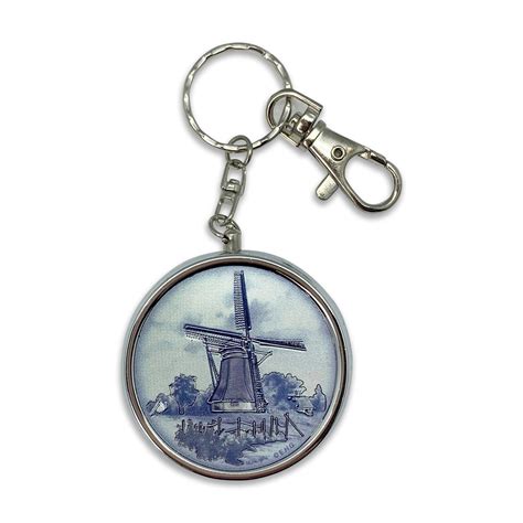 DUTC - Windmill Metal Round Pill Box Keychain - Walmart.com - Walmart.com
