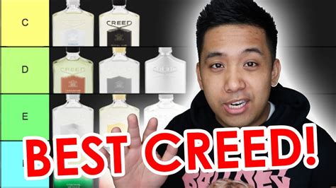 Ultimate Creed Fragrance Tier List Youtube