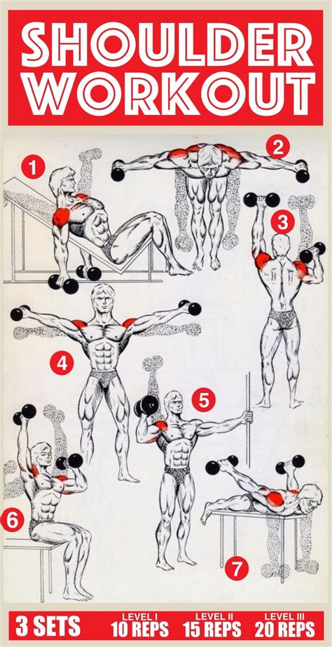 shoulder exercises diagrams