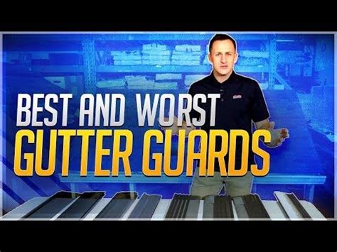 Gutter guard leaf protection system. Best and Worst Gutter Guards from Lowes, Home Depot ...