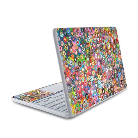 Hp Chromebook 11 Skin Round And Round By Allison Gregory Decalgirl