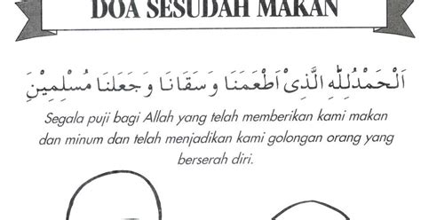 Doa Sesudah Makan Dan Minum