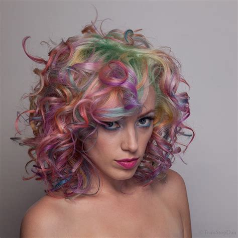 Фото Необычных Цветов Волос Telegraph