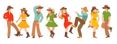 Square Dancing Illustrations Royalty Free Vector Graphics And Clip Art