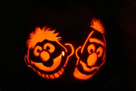 Bert And Ernie Pumpkins