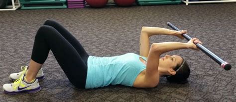 6 Moves To Do With A Body Bar Weight Bar Exercises Fitness Body