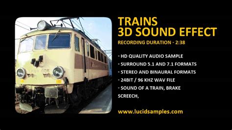 Train Sound Effect Youtube