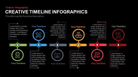 Creative Infographics Timeline Powerpoint Template And Keynote Slide