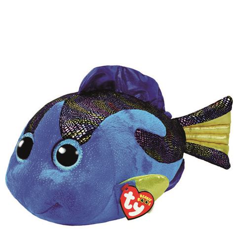 Ty Beanie Boo Large Aqua The Fish Plush Toy Claires Us