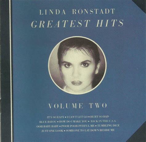 Linda Ronstadt Greatest Hits Vol Ii Cd Discogs
