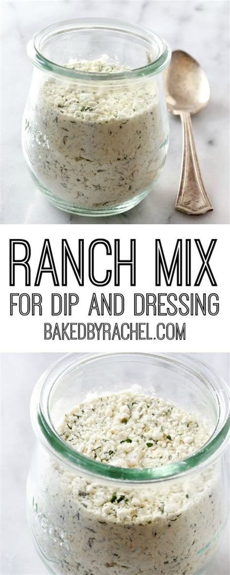 Easy Homemade Ranch Seasoning Mix For Dip And Dressing Recipe From