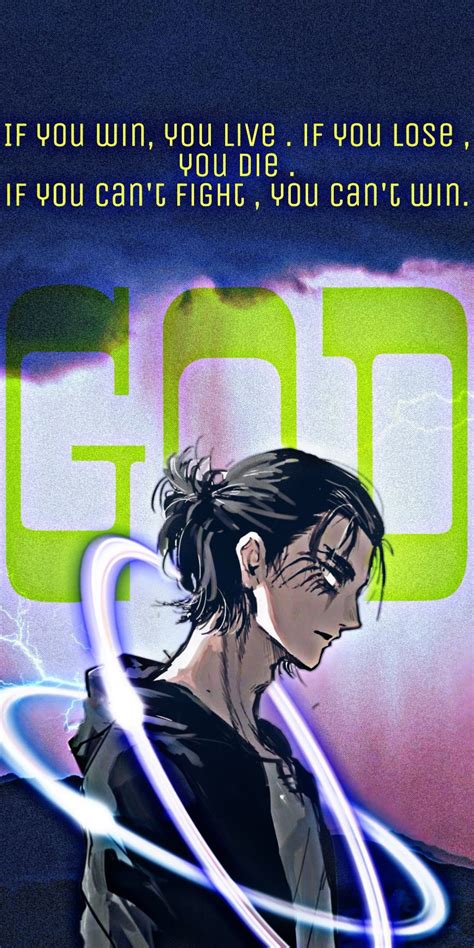 What he has now is too long and combined with his beard makes him look like a hobo. Eren yeager long hair god manga edit art pic di 2020
