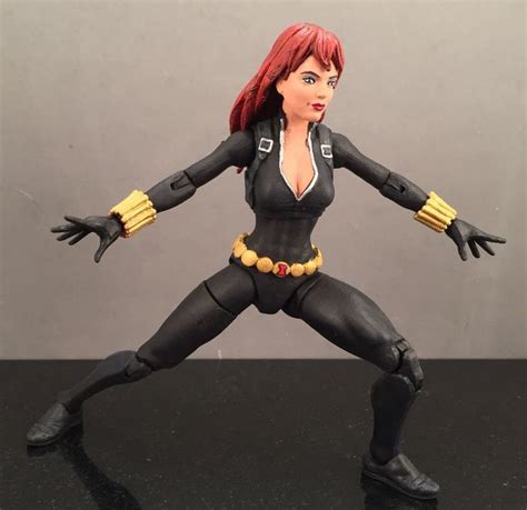 Black widow(thunderbolts) (marvel legends) custom action figure. Black Widow (Marvel Legends) Custom Action Figure | Black ...