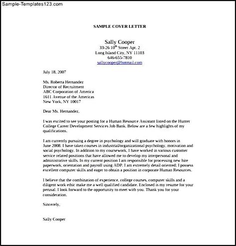 How to write a cover letter learn how to make a cover letter that gets interviews. Human Resources Entry Level Cover Letter Pdf Template Free