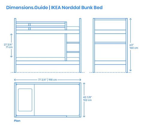 Standard Bunk Bed Dimensions And Guidelines With Photos