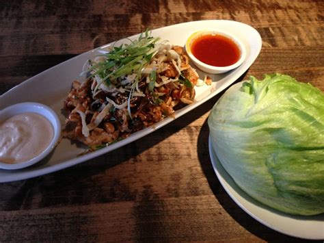 Contact kelowna yacht club on messenger. spicy szechuan chicken lettuce wraps