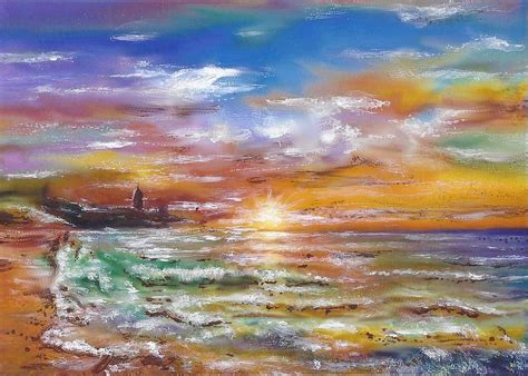 Sunset 6 Painting By Eric Sosnowski Pixels