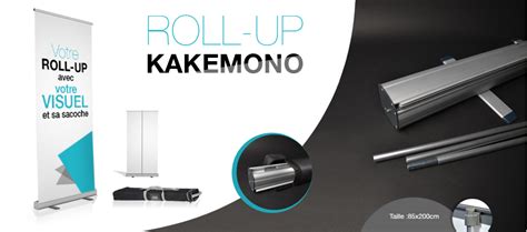 Création Et Impression Stand Roll Up Kakemono Roll Up Et Kakemono