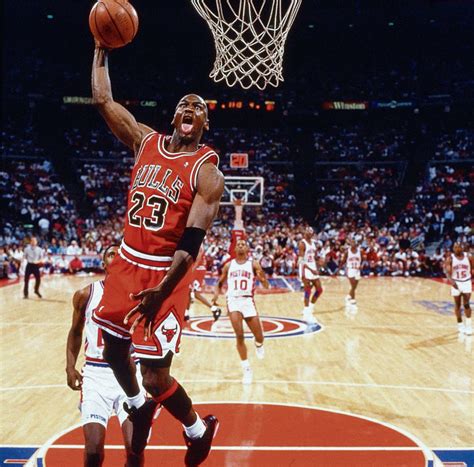 Michael Jordan Dunk Contest Photo Explained By Si Photographer Sports
