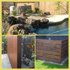 Then read on to find easy ways to hide it! DIY Wood Screen Under $40 | DIY Home Decor Ideas | Pool ...