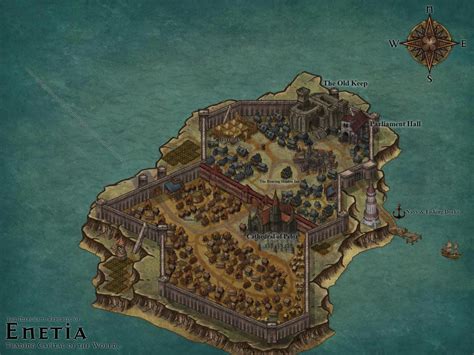Oc Inkarnate Pro Map Of One Of The Major Cities In My World Enetia