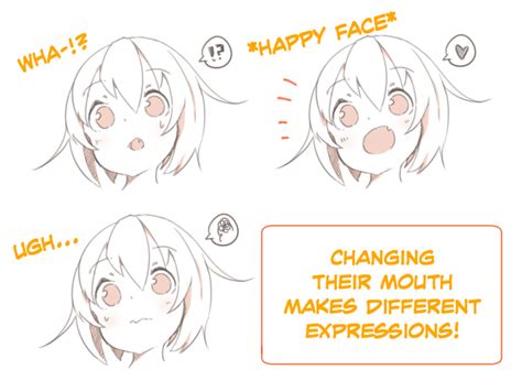 Cute Anime Mouths Drawing Drawing Ideas