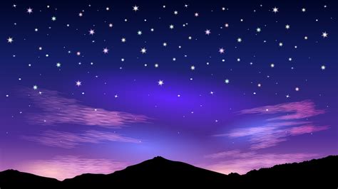 starry night sky clip art