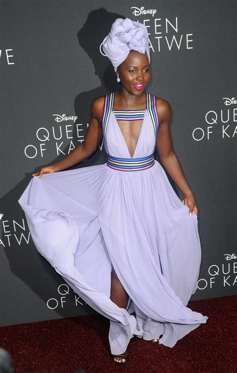Lupita Nyongo Dress Spins On The Red Carpet Popsugar