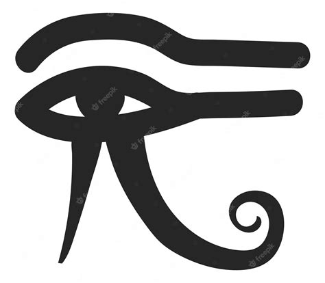 Premium Vector Eye Of Horus Symbol Ancient Egypt Culture Symbol