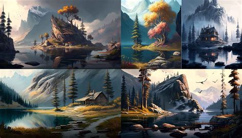 How To Create Stunning Stylized Landscape Paintings