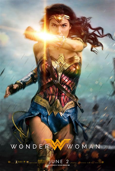 Gal Gadot Releases New Wonder Woman Poster Batman News