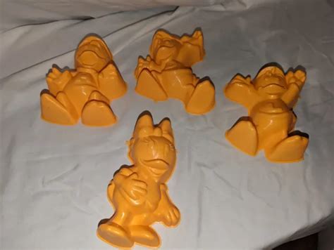 Vintage 1989 Disney Ducktales Jell O Molds Excellent Condition Includes