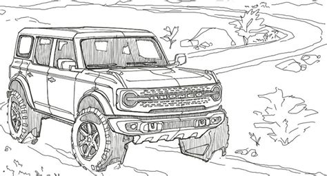 For example, sally is a porsche 911 carrera and lizzi is ford model t. Ford Drops Coloring Pages For The 2021 Bronco And Bronco ...