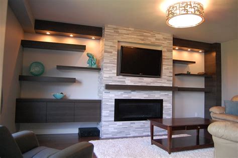 Built In Bookcases With Fireplace And Tv Deck Storage Box Ideas