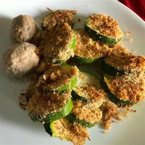 Put the zucchini on a plate. Baked Zucchini | ThriftyFun