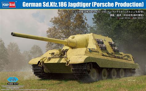 German Heavy Tank Destroyer Sd Kfz 186 Jagdtiger Porsche Production