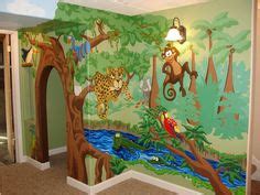 2628 Village Green: Beautiful Playhouse with Whimsical Jungle Mural