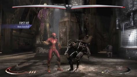 Injustice (PS4) - Short "Flash" Gameplay - YouTube