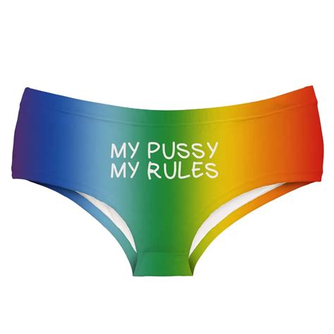 lesbian my pussy my rules panties queerks™