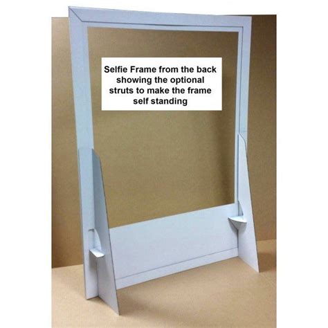 facebook selfie frame large 115cm x 85cm made from 5mm corflute frame props photo frame