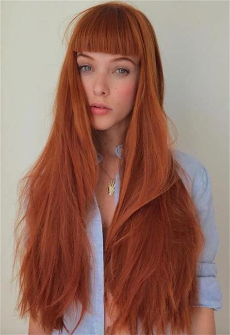 60 gorgeous ginger copper hair colors and hairstyles you should have in winter women fashion