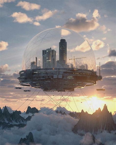 Pin By Younghee Lee On Sci Fi Fantasy Landscape Dystopian Art