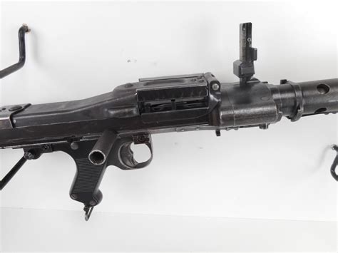 Wwii Era German Machine Gun Model Mg 34 Caliber 8mm Mauser