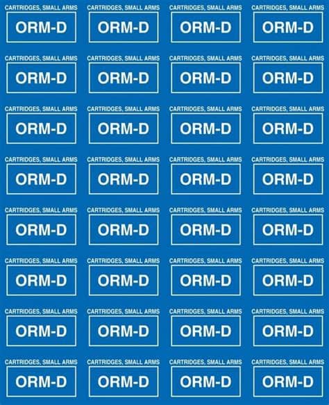 All other requirements, including packaging. Orm D Label Printable - printable label templates