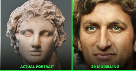 Alexander The Greats Face Re Created By 3d Artist With Help Of Ai