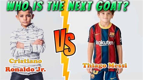 Cristiano Ronaldo Jr Vs Thiago Messi Jr Who Will Rule For The Next