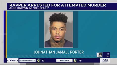 Rapper Blueface Arrested In Las Vegas On Attempted Murder Charge Youtube