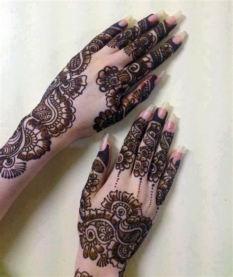 Latest Mehandi Designs For Girls Latest Bridal Hand Henna Designs 2014